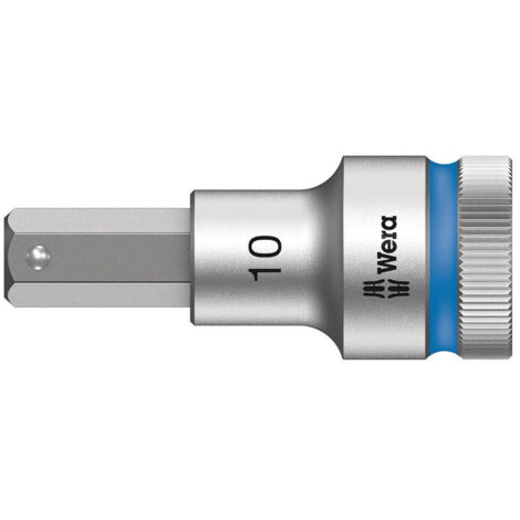 Wera Steckschlüsseleinsatz 8740 C HF 1/2" SW 10 mm Länge 60 mm - 5003825001