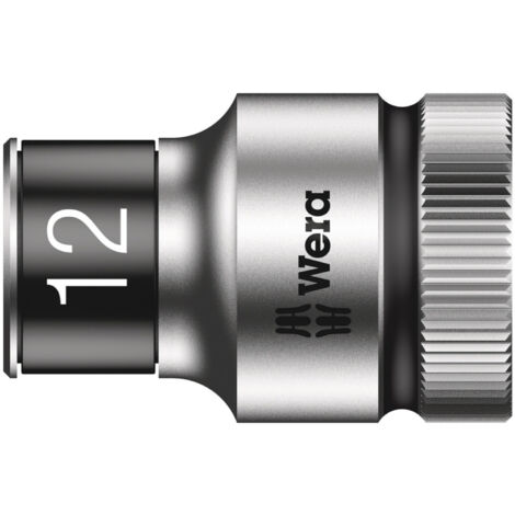 WERA Steckschl.-Einsatz 1/2" 12mm 6kt. Haltefür
