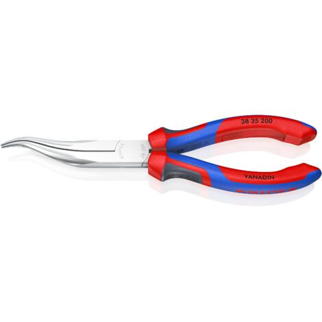KNIPEX 38 35 200 Mechanikerzange mit Comfort-Griffen verchromt 200 mm