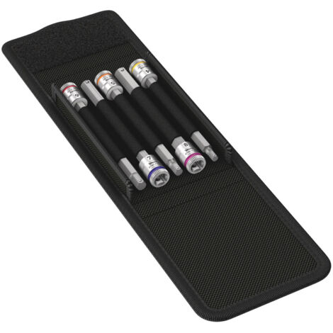 WERA Schraubendreher-Einsatz 1/4" Garnitur 5tlg. 4-8x100mm Haltefunktion