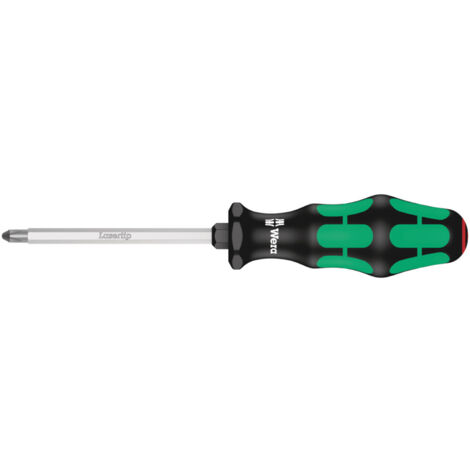 WERA Kreuzschlitz-Schraubendreher Phillips Kraftform PH 2x100mm SK