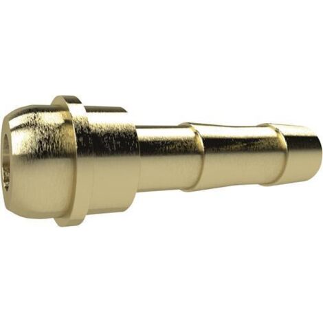 Riegler Schlauchtülle, Kugelnippel, für Schlauch LW 9, Messing, MS2363809 (1/3)