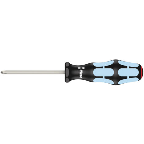 Wera 3350 PH Kreuzschlitz-Schraubendreher, Edelstahl, PH 1 x 80 mm