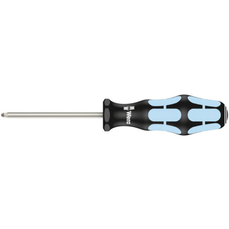 Wera 3355 PZ Kreuzschlitz-Schraubendreher, Edelstahl, PZ 1 x 80 mm (1/5)