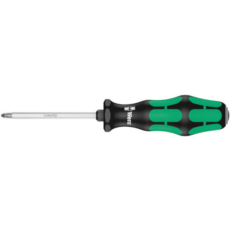 WERA Kreuzschlitz-Schraubendreher Pozidriv Kraftform PZ 1x 80mm SK