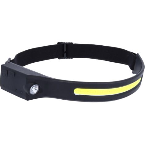 KS Tools LED Stirnlampe akkubetrieben 350 lm 8 h 150.4520