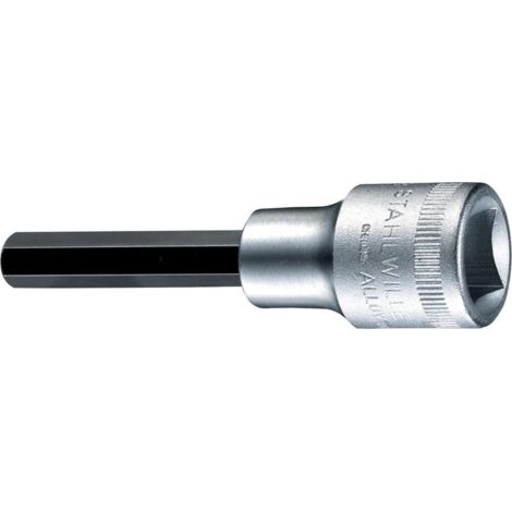 Stahlwille 3054/8 03150808 Innen-Sechskant Steckschlüssel-Bit-Einsatz 8 mm 1/2" (12.5 mm)