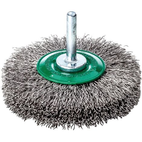 LESSMANN Schaft-Rundbürste Edelstahl gew. 70x0,2mm