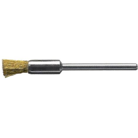 LESSMANN Miniatur-Pinselbürste Messing gew. 5x0,1mm