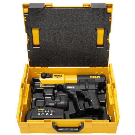 REMS Akku-Press ACC Basic-Pack im Systemkoffer L-Boxx für Pressverbindungen D