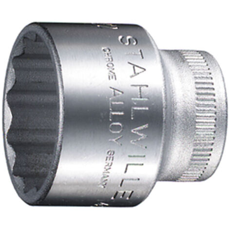 Stahlwille 3/8" (10mm) Steckschlüsseleinsatz SW.21mm L.34mm d2 21 mm