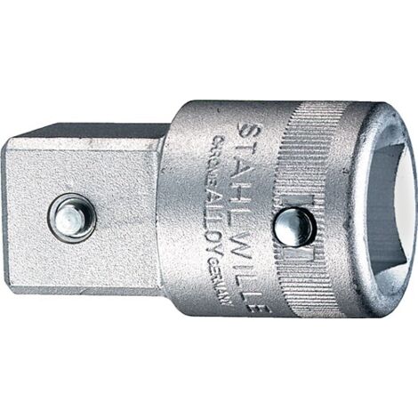 Vergrößerungsstück 3/4"-Innenvierkant auf 1."-Außenvierkant Stahlwille