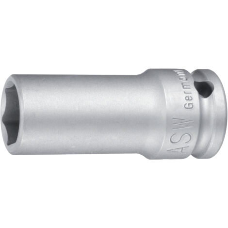ASW Kr.-Steckschlüssel-Einsatz 1/2" Schlüsselweite 17mm lang Länge 78mm (1/7)