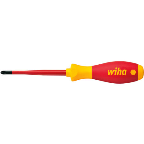 Wiha Schraubendreher SoftFinish® electric slimFix Pozidriv PZ2 x 100 mm (35396)