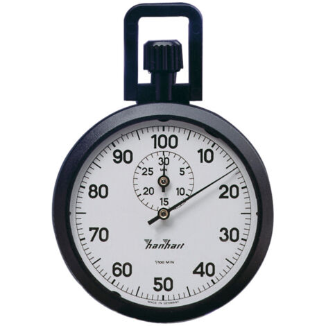 Hanhart Stoppuhr 1/100 Min.30 Min.mech.Industrie (1/2)