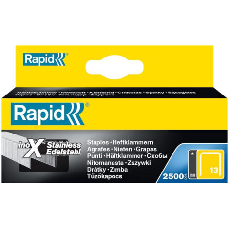 Rapid Heftklammer VA 13/06, 2500 Stk.