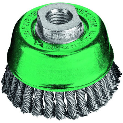 LESSMANN Topfbürste Edelstahl gezopft 65x0,5mm Besatz 30x6mm gez.Draht (1/2)
