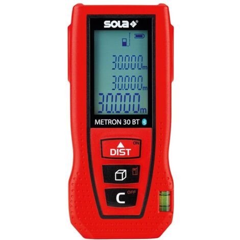 SOLA Laser-Entfernungsmesser METRON 30 BT inklusive Zubehör (1/5)