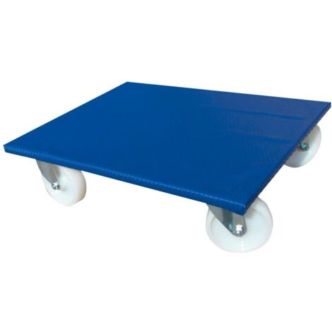 Möbelroller 600x500mm 600kg Kst.Rad 125mm