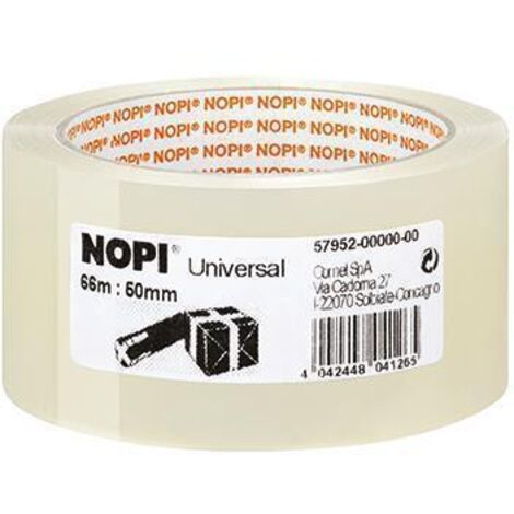 NOPI Packband Universal 66 m x 50 mm, transparent Packband