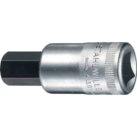Stahlwille Steckschlüsseleinsatz 54 1/2″ Innen-6-kant Schlüsselweite 7 mm - 3050007