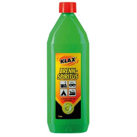 KLAX Brennspiritus 1 Liter Flasche (1/2)