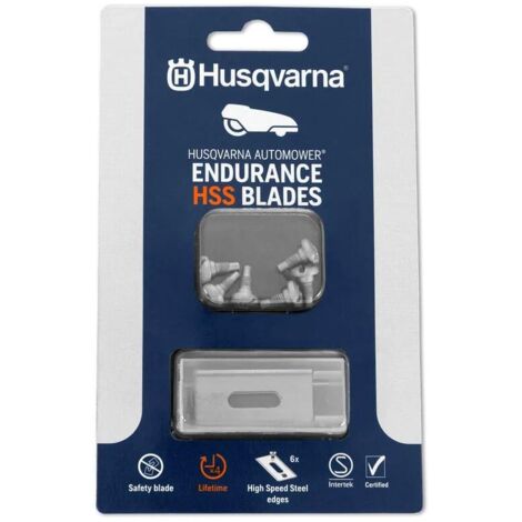 AM ENDURANCE HSS BLADE KIT 6PCS 599805201 ORIGINAL HUSQVARNA