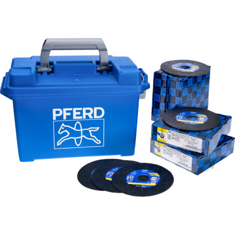 Pferd Trennscheibe EHT 125x1,0x22,23mm START STEELOX im Transportkoffer 100 St (1/4)