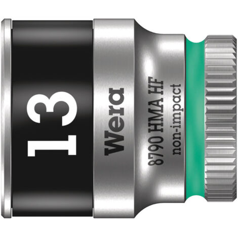 Wera Steckschlüsseleinsatz 8790 HMA HF 1/4&quot 6-kant SW 13 mm Länge 23 mm - 5003728001