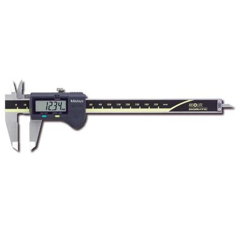 Mitutoyo Digital ABS AOS Messschieber 0-150mm, standard Tiefenmaß, ohne Datenausgang