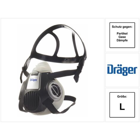 DRÄGER SAFETY Halbmaske X-PLORE 3300 EN140 Nr. R55332 Gr. L