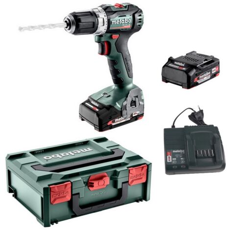 Metabo Akku Bohrschrauber BS 18 L BL 18V 2x2Ah Akku Ladegerät Koffer 602326500