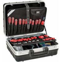 GT LINE Werkzeugkoffer Atomik PTS.4172mit Kunststoffschalen