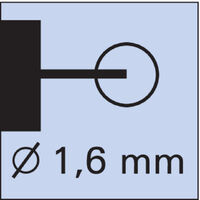 Präzision-Taschenmessschieber m. Feststellschr. 150 mm FORMAT