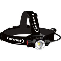 FORMAT LED Akku-Kopflampe 900 Lumen