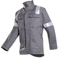 SIOEN Multinormjacke MONTERO mit Reflex streifen Grau Gr. 48 EUR /46 DE