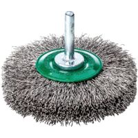 LESSMANN Schaft-Rundbürste Edelstahl gew. 70x0,2mm