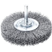 LESSMANN Schaft-Rundbürste Stahldraht gew. 50x0,3mm
