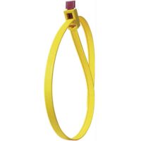TRU COMPONENTS Kabelbinder 300 Mm, Gelb Nachleuchtend, 100 Stück - Extra Stark Für Werkstatt & Outdoor
