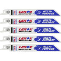 5 Stück Säbelsägeblätter Bimetall für individuelle Bearbeitung 152 x 19 x 0,9 mm