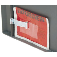 LA-KA-PE Etikettenklammer für Stapeltransportkasten