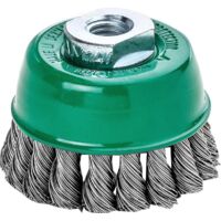 LESSMANN Topfbürste Edelstahl gezopft 65x0,5mm