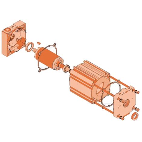 faac pièce détachée groupe moteur 540/541/mercury 63003156 (1/3)