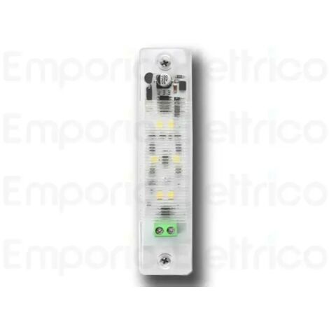 nologo clignotant à led mini 12/24 blanc transparent flash-incl