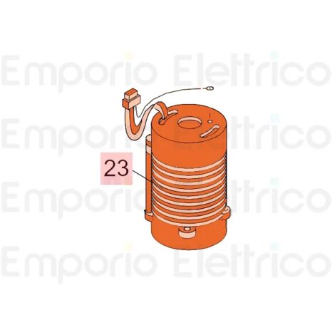 faac pièce détachée moteur électrique 220v h 125 2p. c/t 7704065 (1/3)