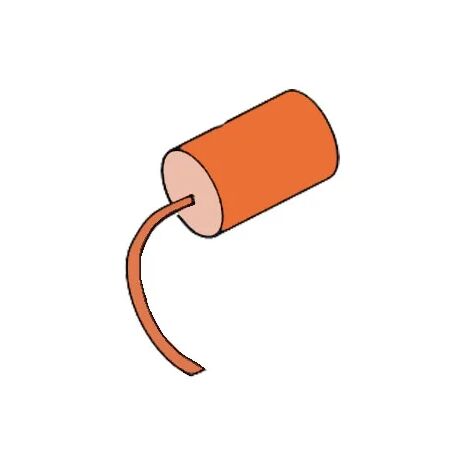 faac pièce détachée cnd pp 16mf-400v câbles unip.250mm 7601201 (1/4)