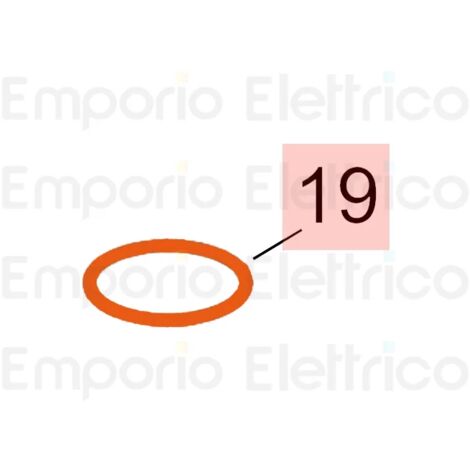 faac pièce détachée joint or 40,95x2,62 (3162) 7090360025 (1/3)