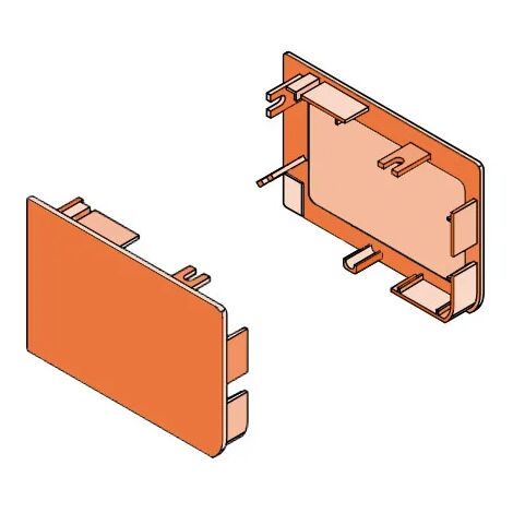 faac pièce détachée kit paire de panneaux latéraux a1000 105434 (1/3)