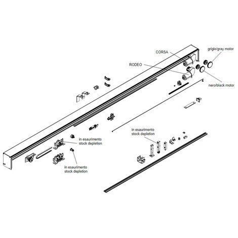 came pièce détachée embouts caoutchouc arrêt vantail 10pcs corsa rodeo 119rip104 (1/3)