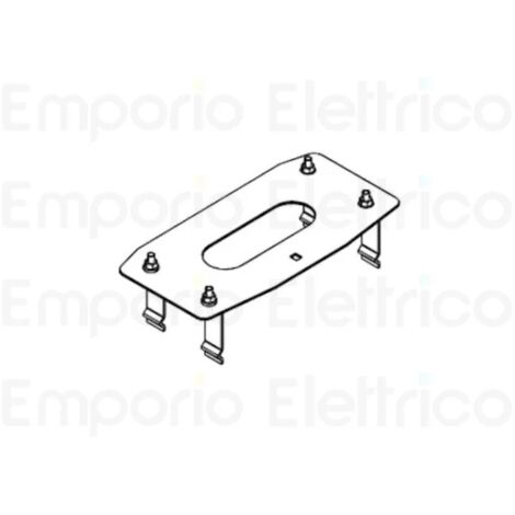 came pièce détachée plaque barrière gard gt8 88003-0158